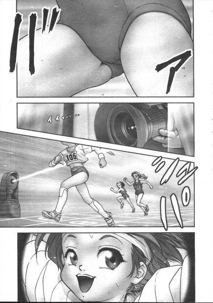 【エロ漫画】スポーツ娘なブルマJKは事故で身体が義体になっていたらしく、変態男にパイパン処女マンコをレイプされて、体の自由を奪われて友達の前で放尿プレイまでして、凌辱されちゃうのだった